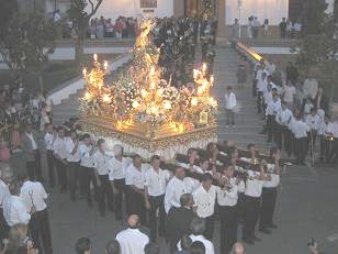procesin Virgen Aurora, patrona de Otura, 2008